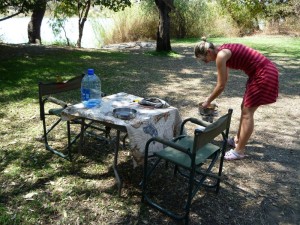 Kochen in Ngepi - Fözés Ngepiben